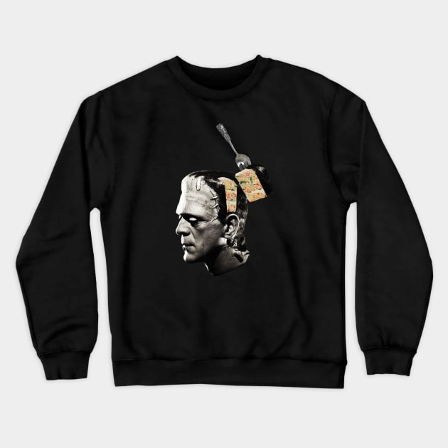 Frank Cake Crewneck Sweatshirt by Joe Oliver Arts